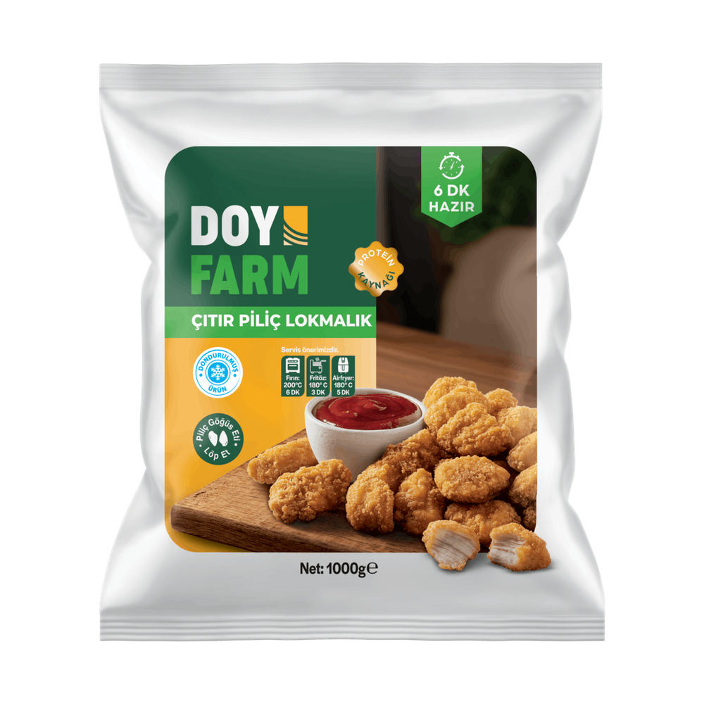 Doyfarm Çıtır Piliç Lokmalık