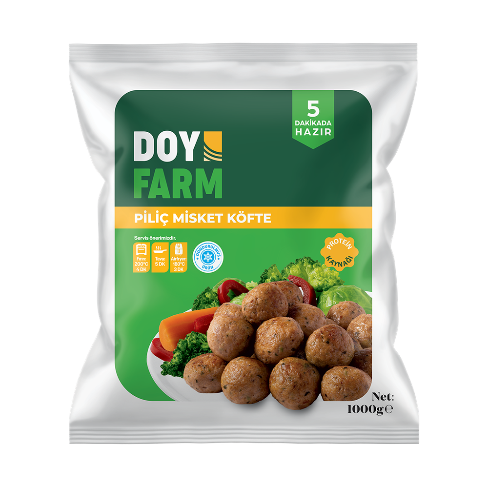 Doyfarm Piliç Misket Köfte